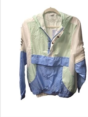 STEWIE x WATER Women's Basketball Anorak Sz. L NWT Pastel Athleisure Sporty